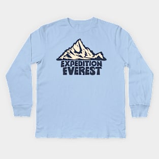 Expedition Everest Kids Long Sleeve T-Shirt